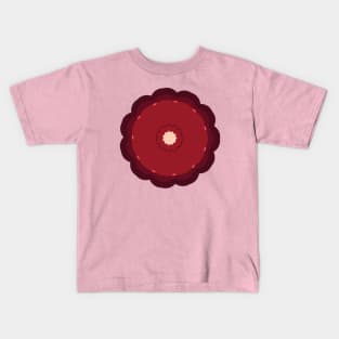 Burgundy Beauty Kids T-Shirt